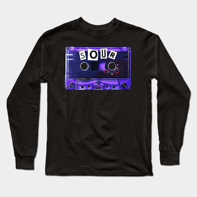 Sour Cassette Tape Long Sleeve T-Shirt by Scum & Villainy